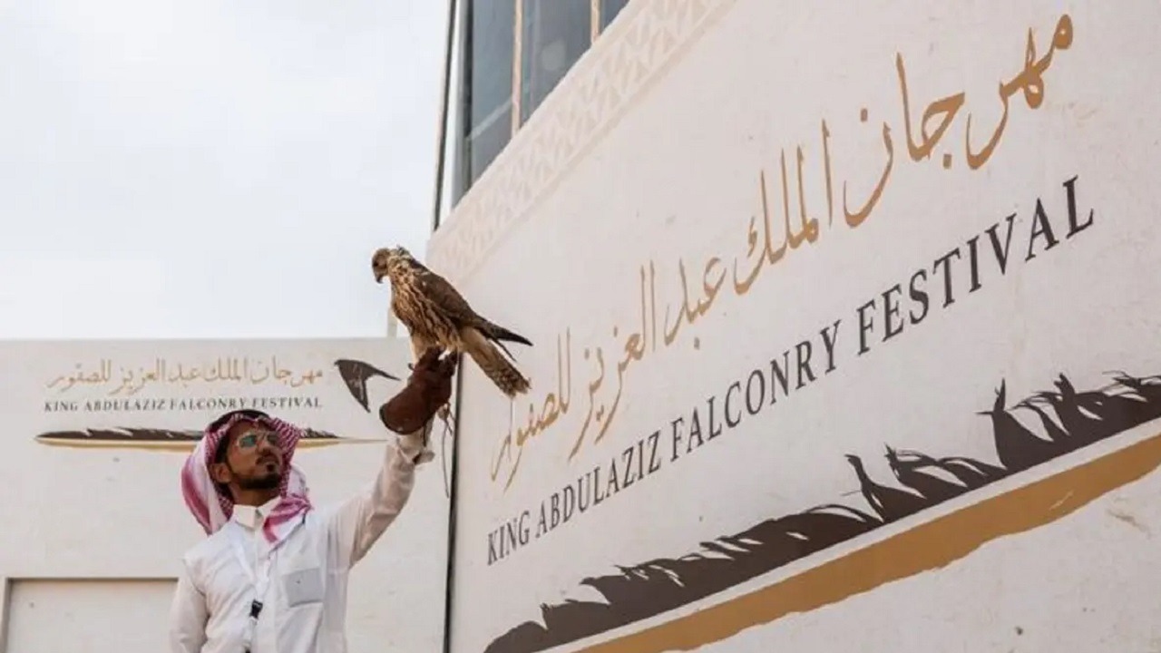استحداث شوطين بمهرجان الملك عبدالعزيز للصقور بجوائز 1.8 مليون ريال
