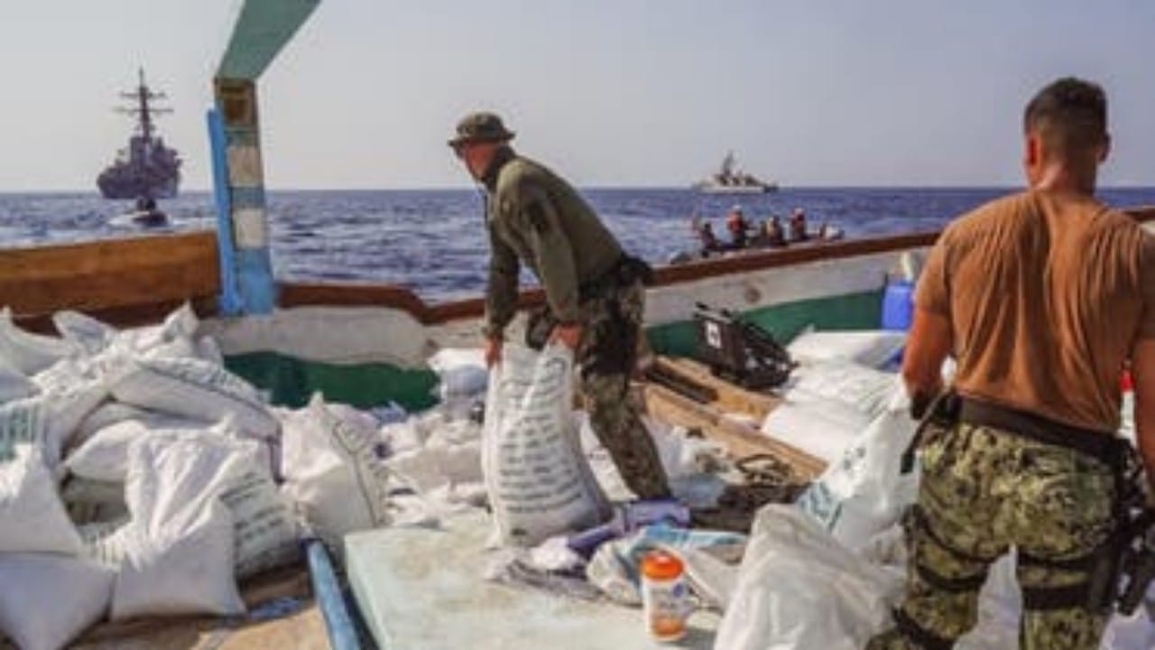 ضبط شحنة إيرانية من المواد المتفجرة متجهة إلى اليمن