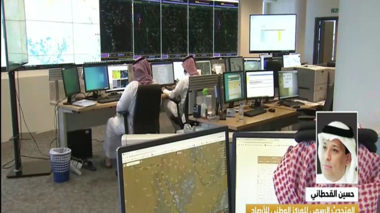القحطاني : حالة مطرية عامة تشهدها معظم مناطق المملكة (فيديو)