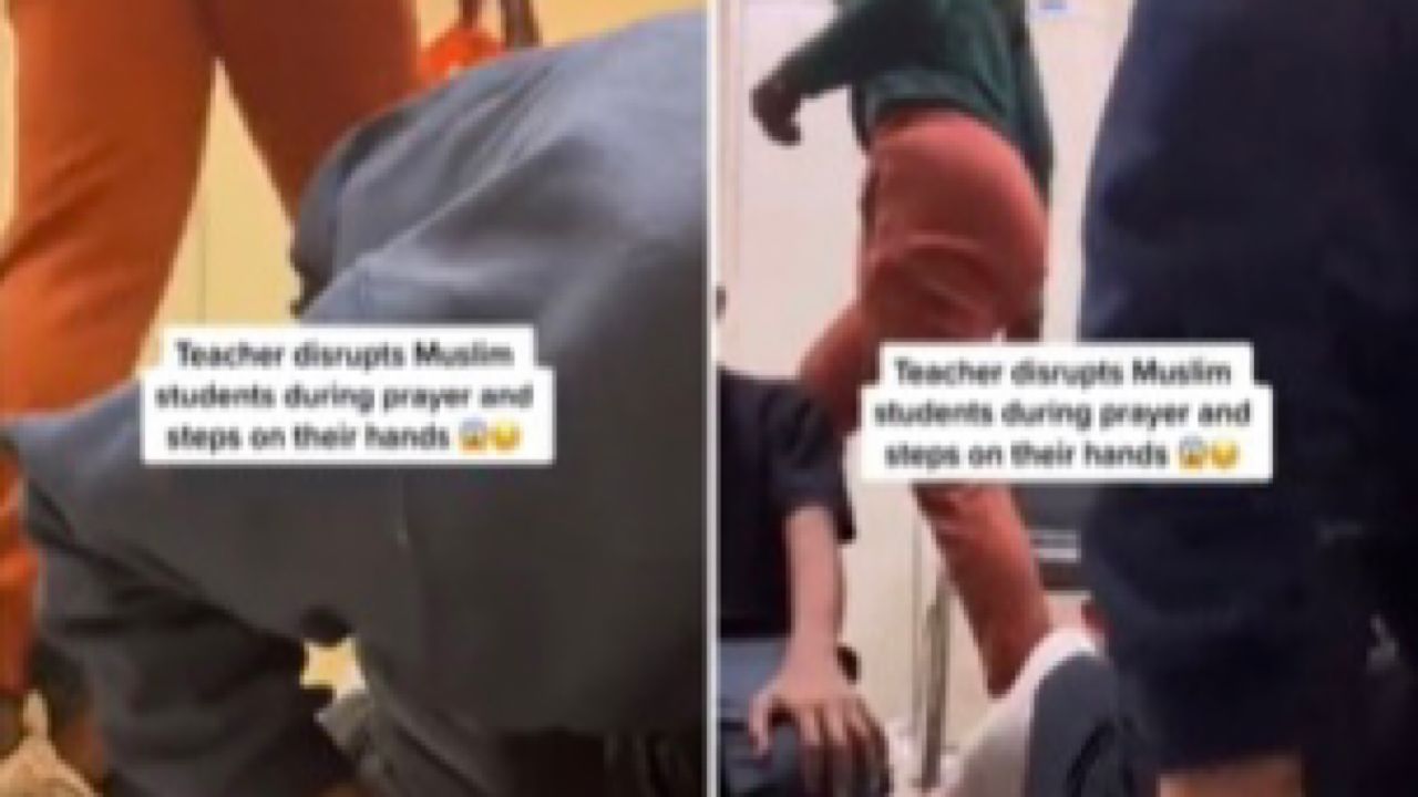 إقالة معلمة هاجمت طلاب مسلمين أثناء صلاتهم ووصفتها بالسحر