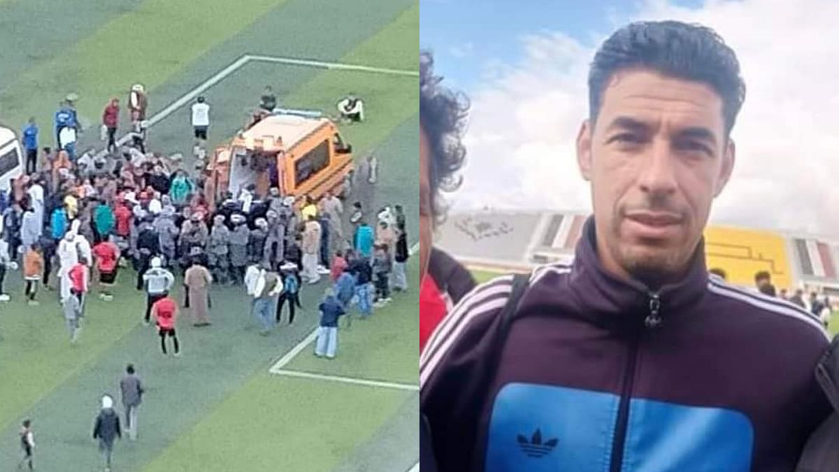 فيديو..وفاة لاعب مصري بعد بلع لسانه في الملعب