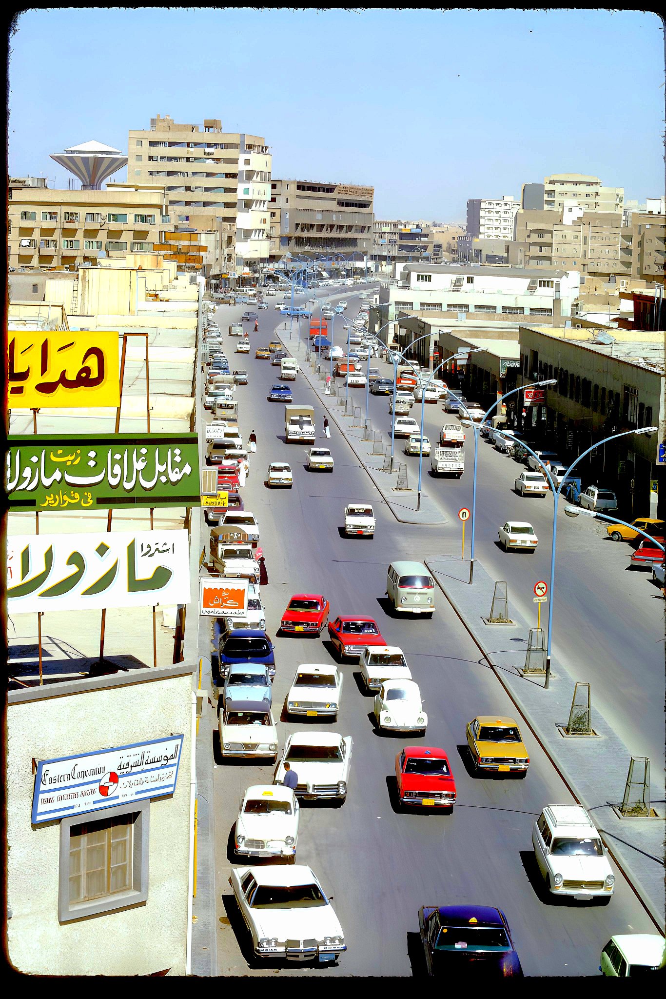 شارع الملك فيصل رحمه الله في التسعينات الهجرية