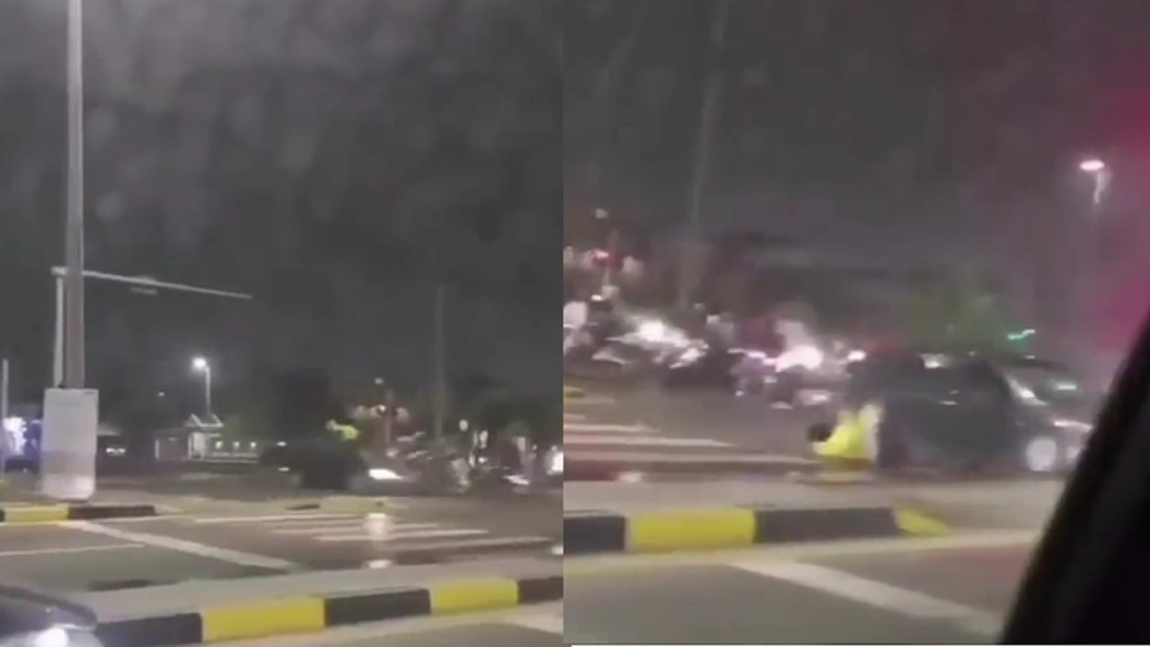 بالفيديو .. حادث مروع لدراجات نارية ومركبة في المنطقة الشرقية