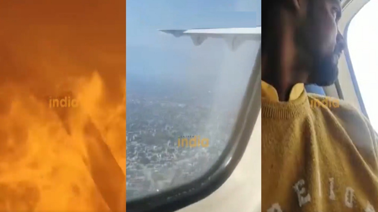 فيديو مروع من داخل الطائرة النيبالية قبل تحطمها بلحظات