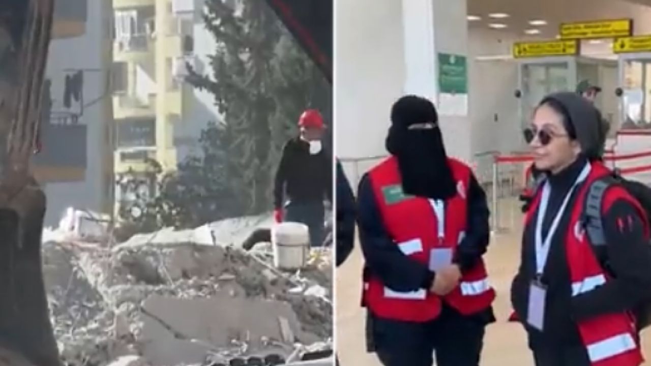 بالفيديو.. سعوديات يشاركن في البعثة الإغاثية لمتضرري الزلزال في سوريا وتركيا