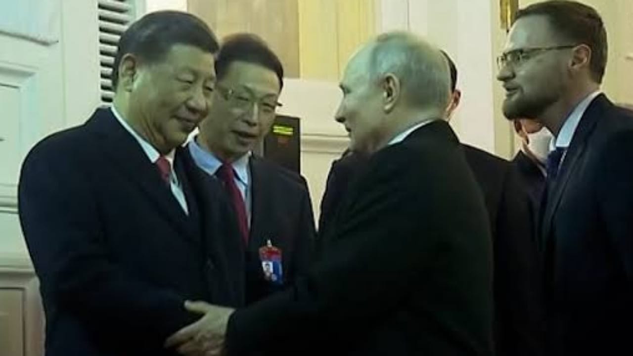 بالفيديو.. الرئيس الصيني لبوتين: التغيير قادم.. وسوف نقوده معًا