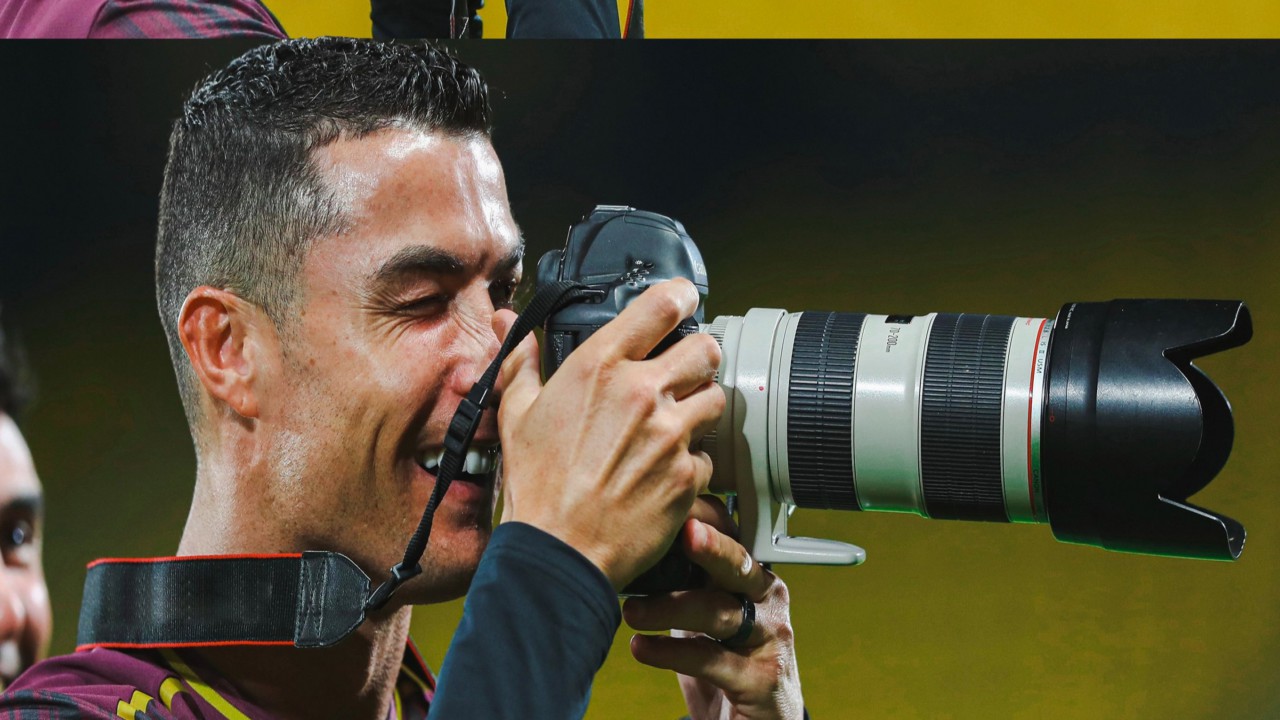 شاهد.. رونالدو يتحول لمصور فوتوغرافي خلال تدريبات النصر