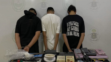 القبض على 3 مواطنين لترويجهم مادة الميثامفيتامين المخدر والحشيش المخدر بحائل