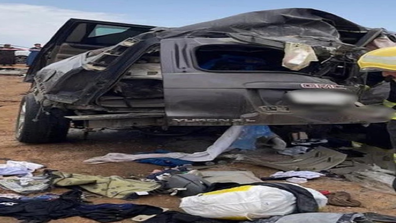 وفاة 6 أشقاء وإصابة الوالدين و 3 آخرين إثر حادث مفجع على طريق الطائف