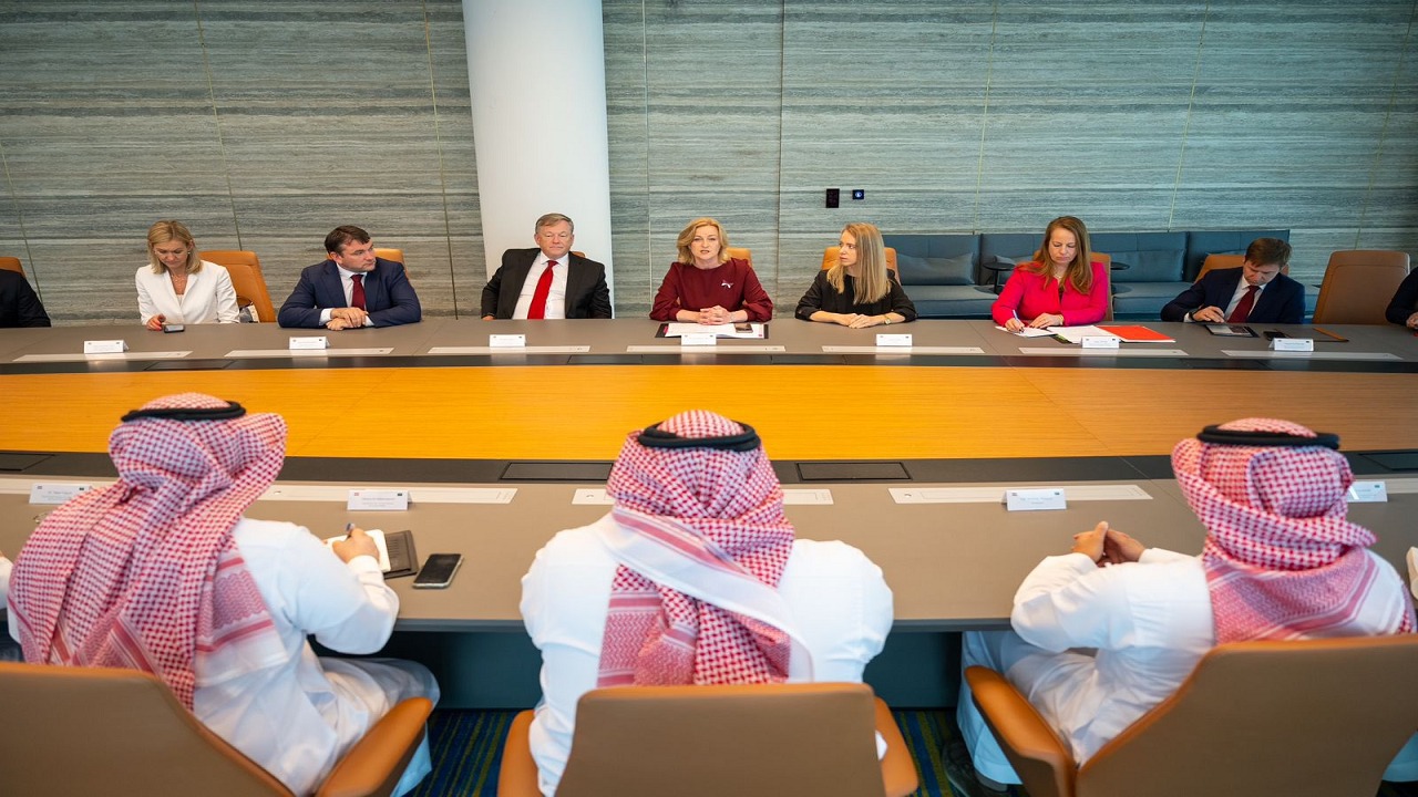 توقيع اتفاقية تشكيل اللجنة السعودية-اللاتفية المشتركة