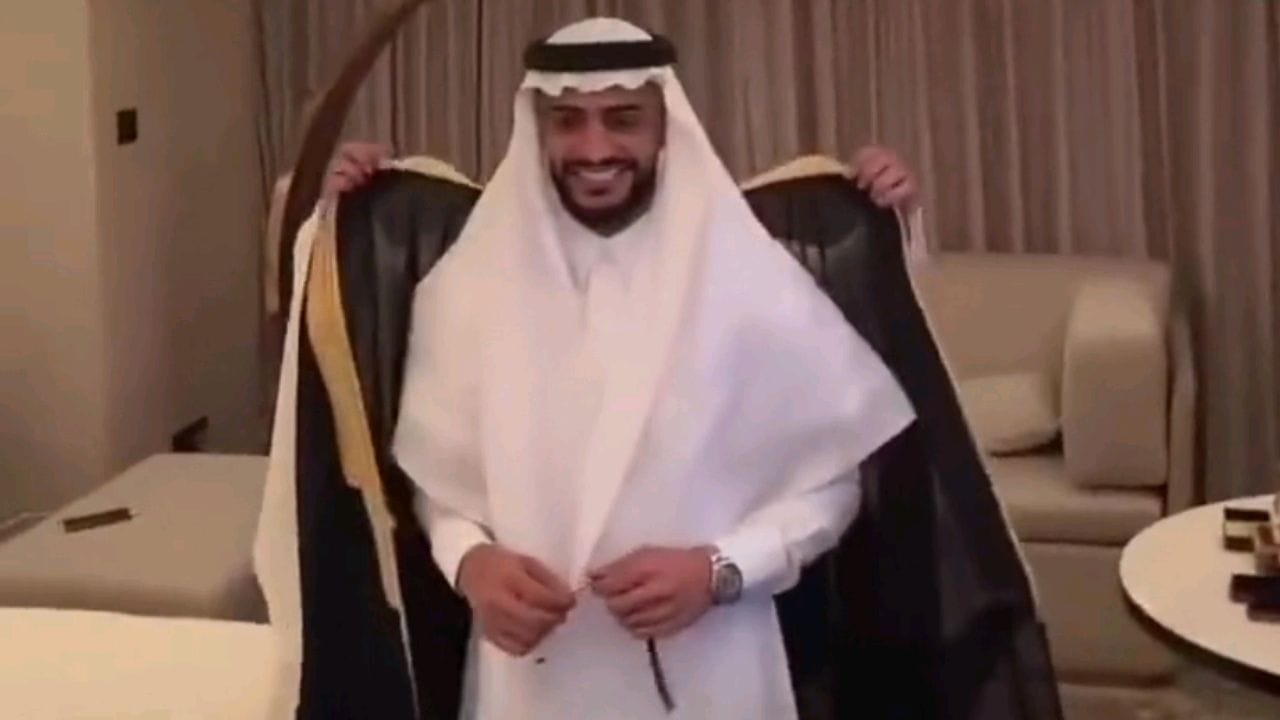 عبدالاله العمري يحتفل بزفافه &#8220;فيديو &#8220;