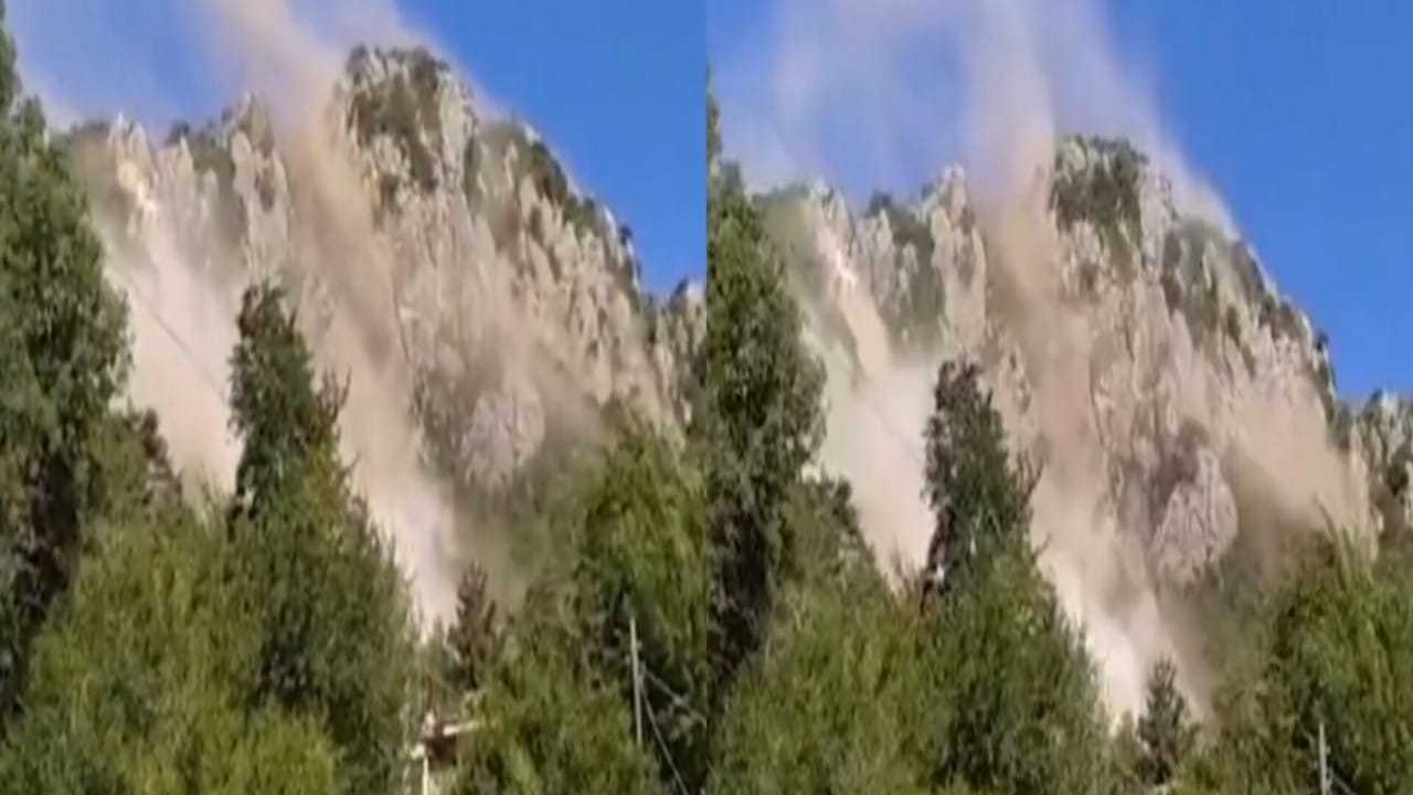 اهتزاز مخيف للصخور عقب زلزال جديد ضرب تركيا.. فيديو
