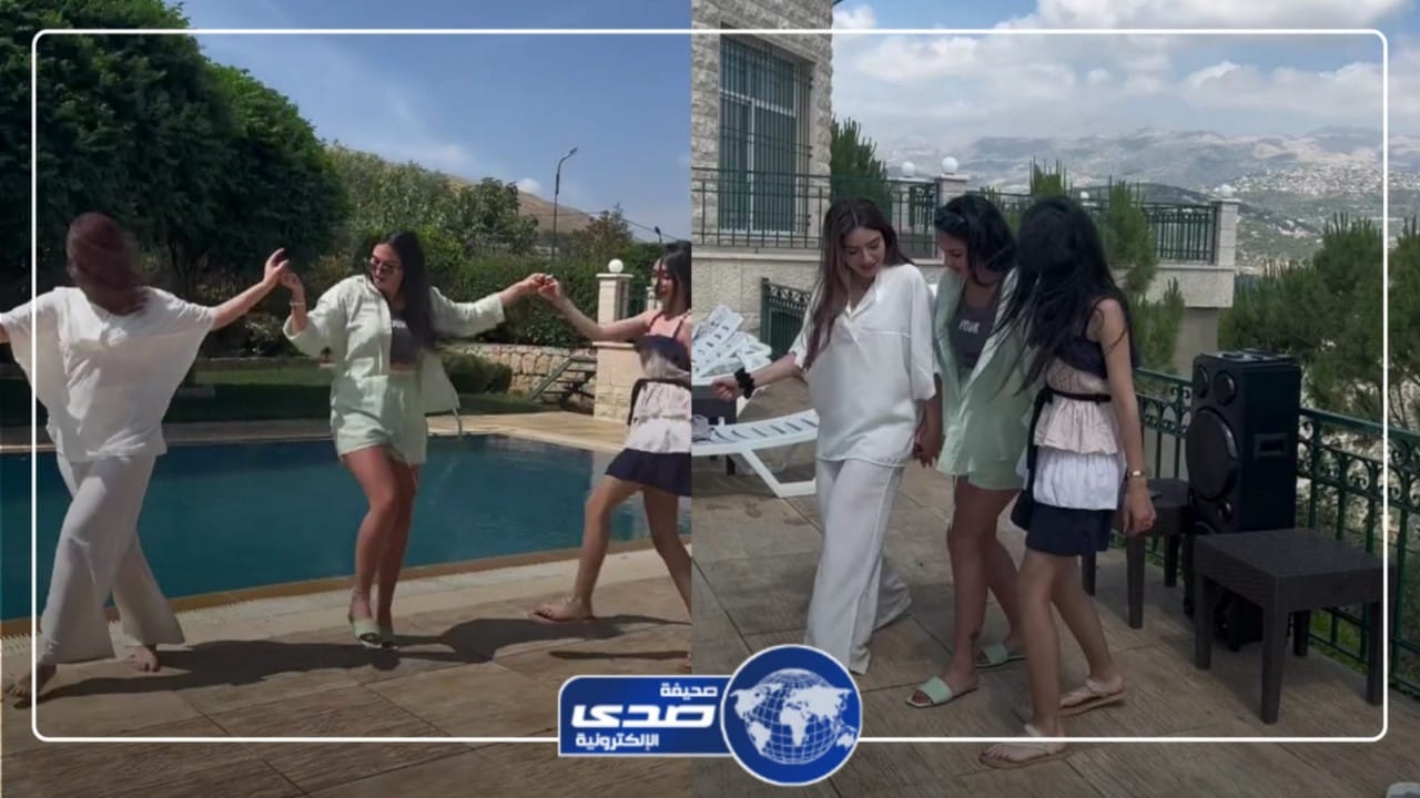 دبكة لبنانية منزلية على أجواء خيالية.. فيديو
