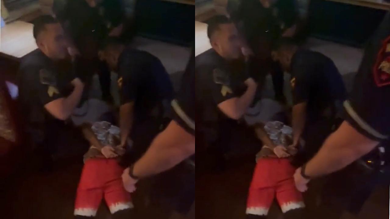 شرطة ولاية تكساس تلاحق عائلة وتكتشف بعد ضربهم أنهم ليسوا المطلوبين .. فيديو