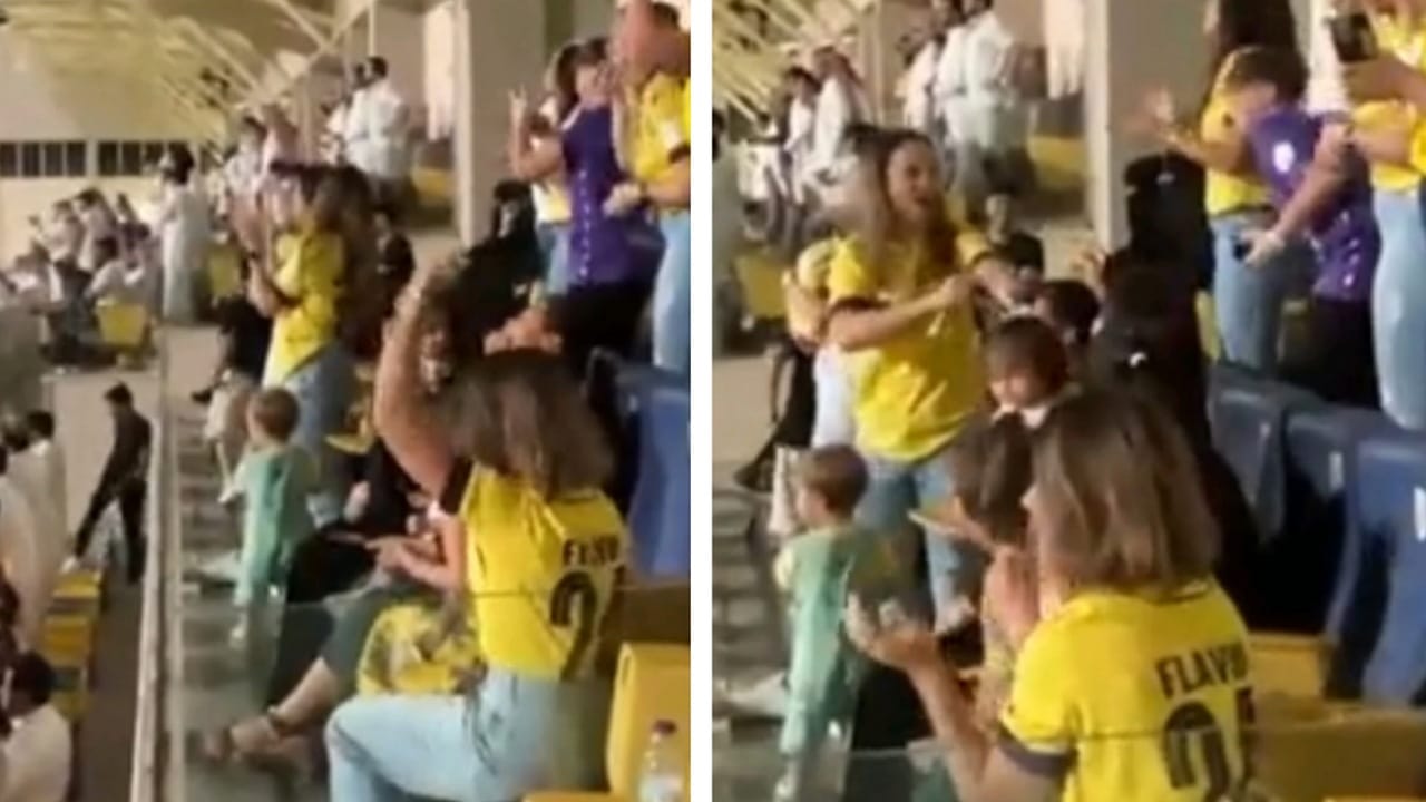 Brazilian Goalkeeper’s Wife Shows Support as He Saves Penalty Kick in Al-Taawoun Victory