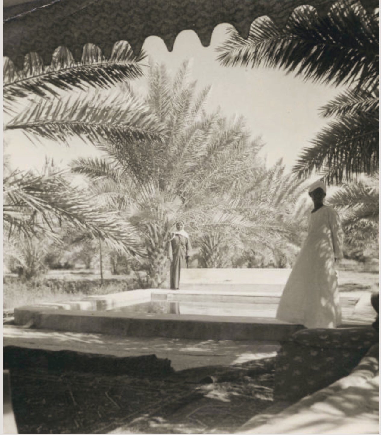 صورة قديمة من قصر الملك عبدالعزيز بالبديعة