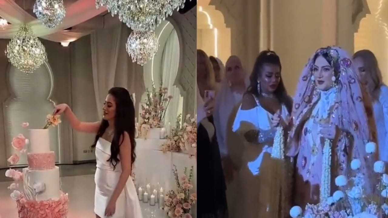 دانية الشافعي تحتفل بزواجها.. فيديو