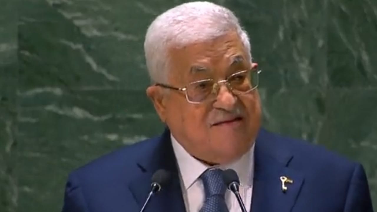 محمود عباس: لا سلام في الشرق الأوسط دون حصول الفلسطينين على حقوقهم .. فيديو