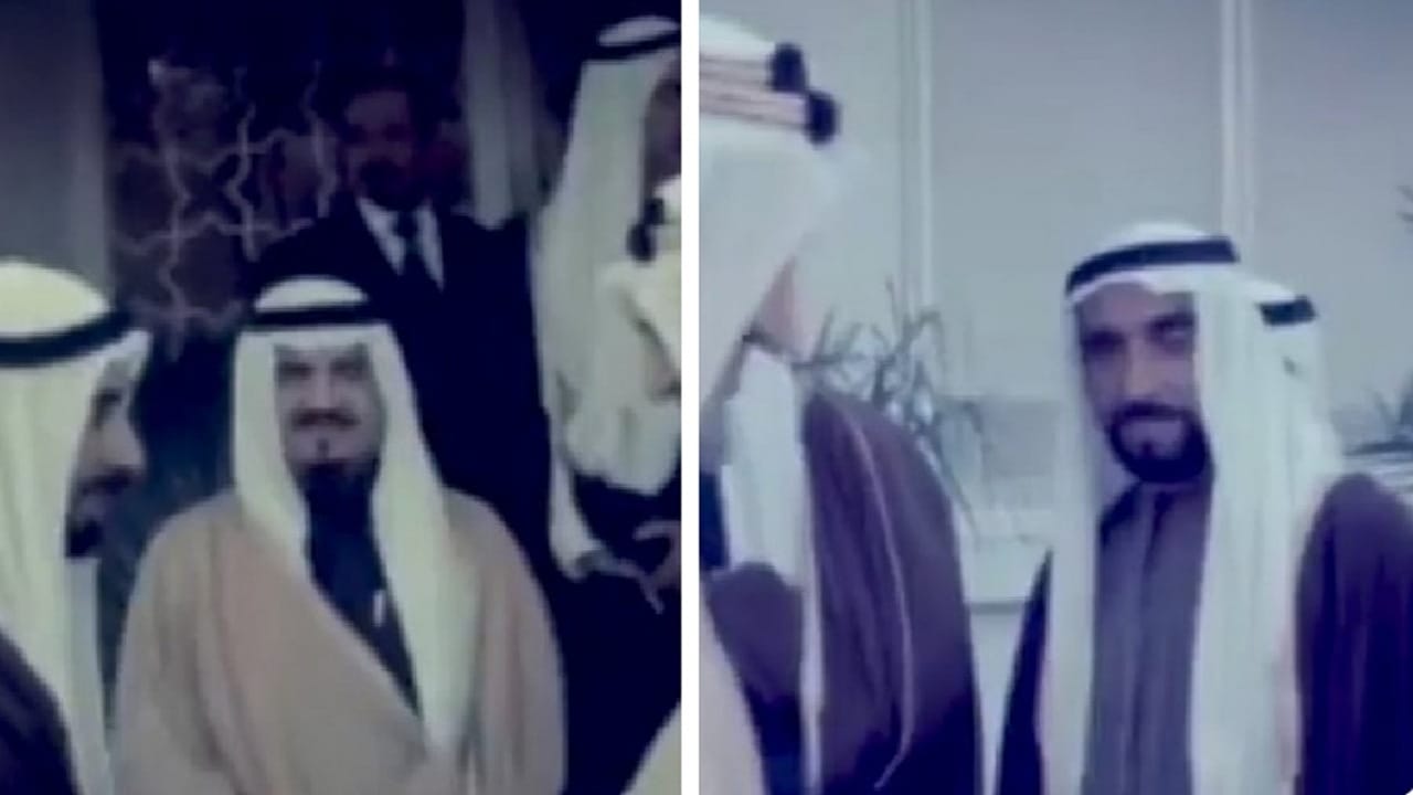 لقاء بين الملك فيصل والشيخ زايد قبل 50 عاما.. فيديو